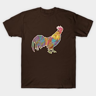 Rooster Lowpoly T-Shirt